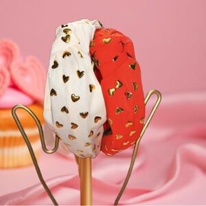 Valentine Heart Patterned Headbands Valentine New Boutique